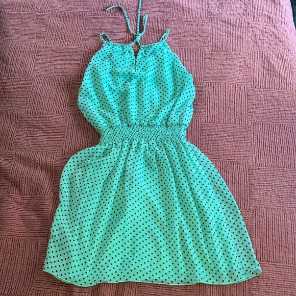 Small Womens breezy Sweet Storm Aqua turquoise dress - Picture 16 of 16